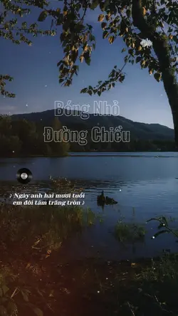 BÓNG NHỎ ĐƯỜNG CHIỀU