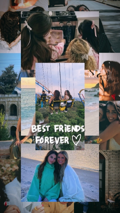 Collage de amigos 