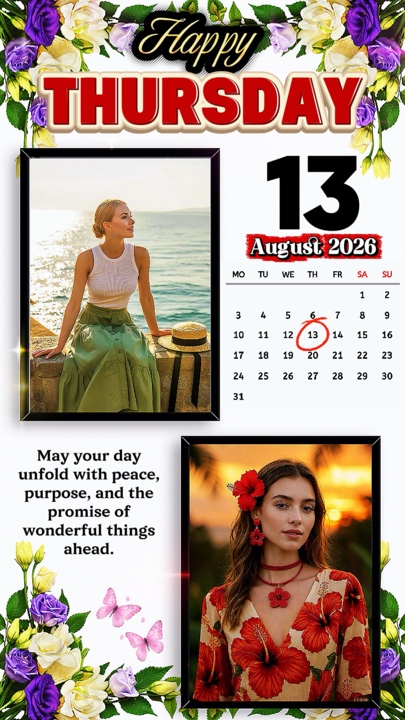 Donnerstag 13 Augus