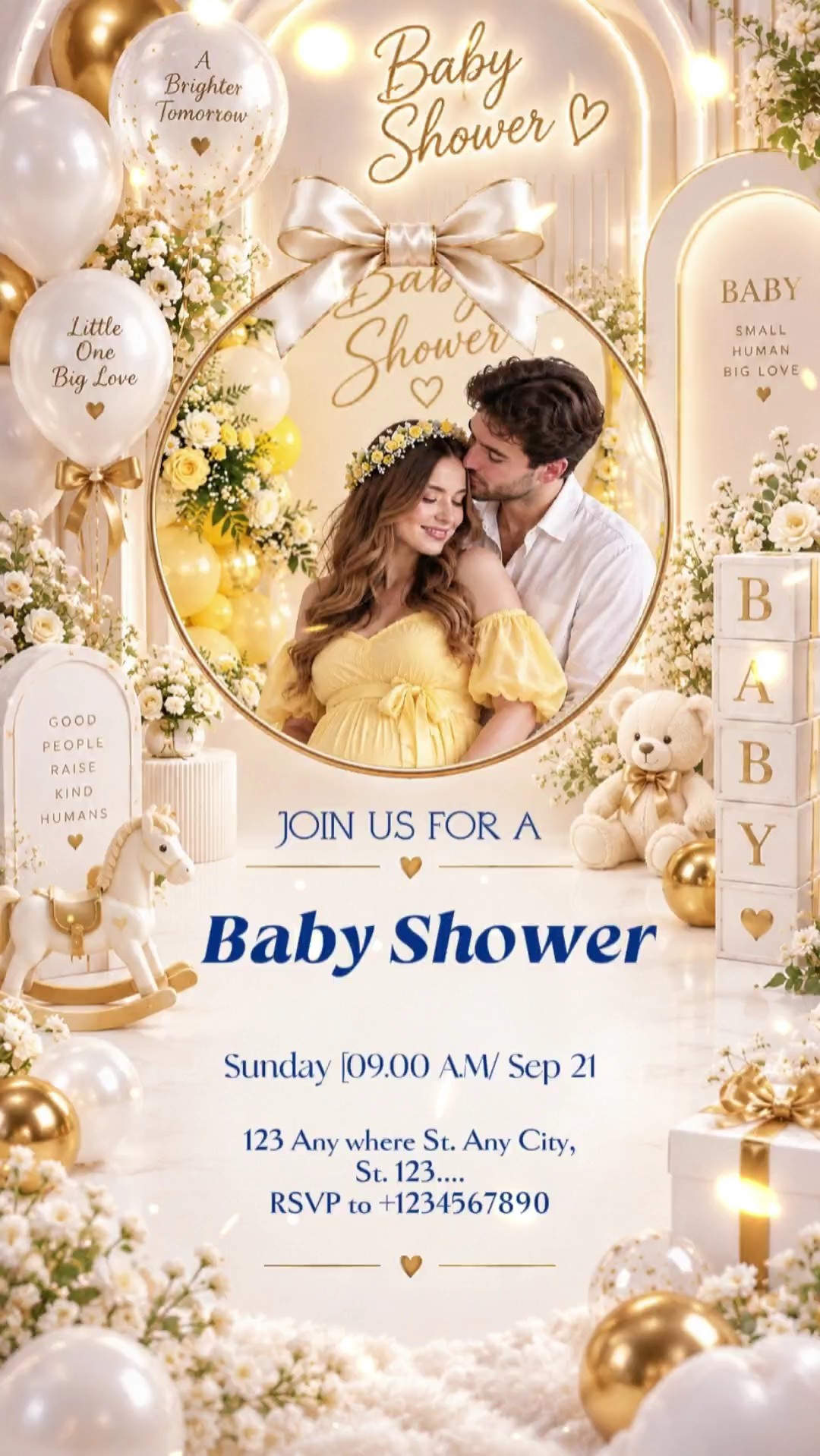 INVITACIÓN DE BABY SHOWER