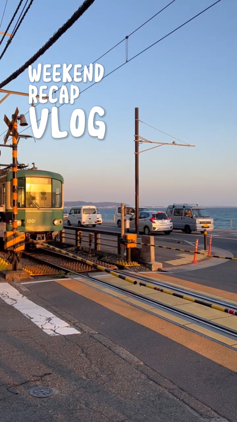 Vlog récapitulatif de la semaine