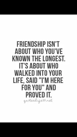 friendship is about