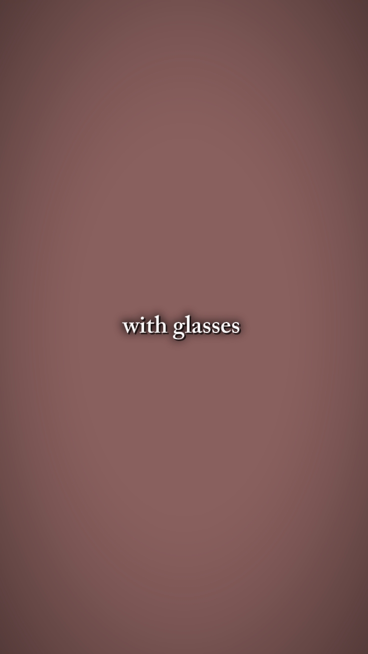 con gafas 