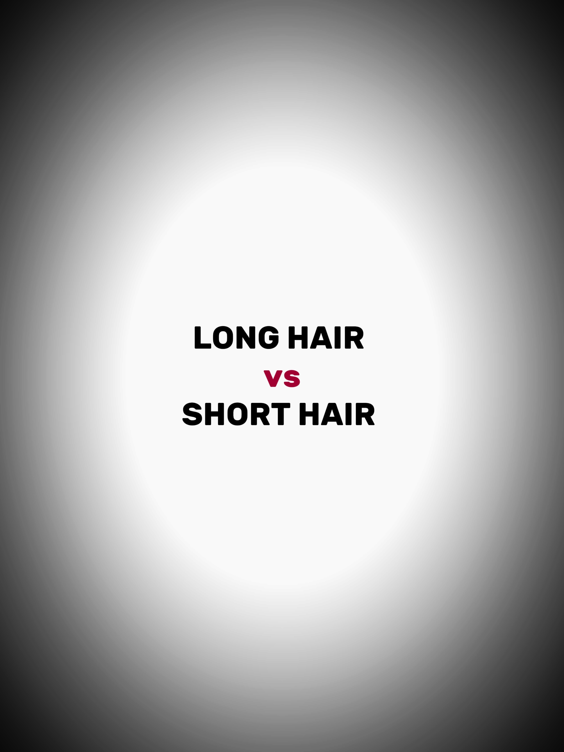 rambut panjang vs jam pendek