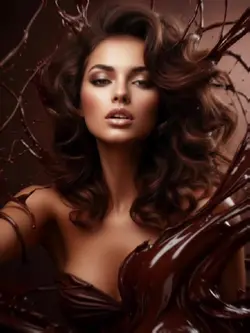 Split-Screen Chocolate Glam