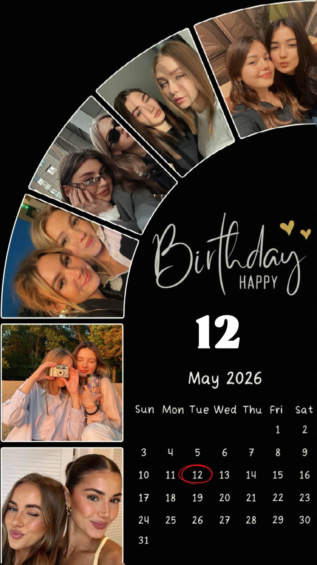 GEBURTSTAG 12 MAI 