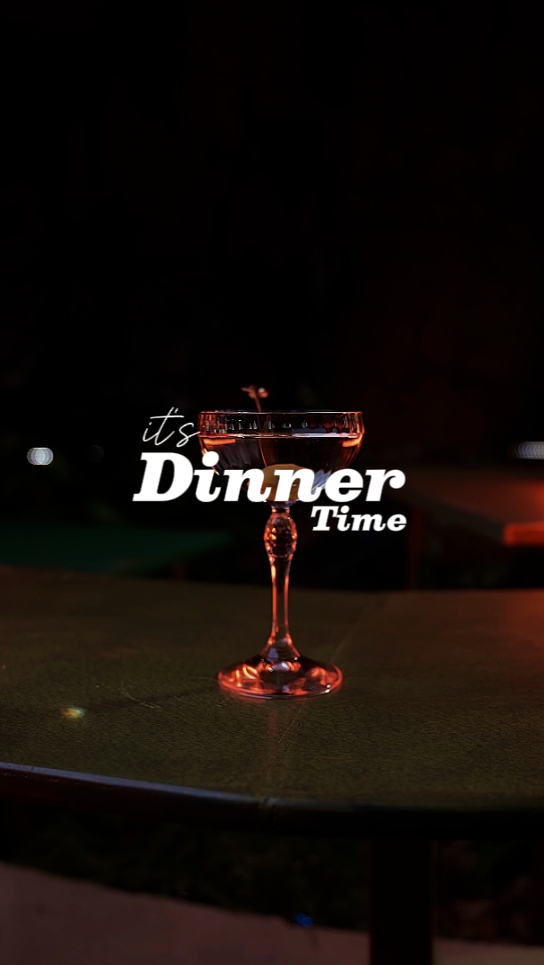 c'est l'heure du dîner 