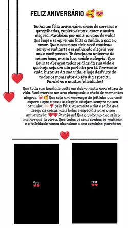 feliz aniversário 