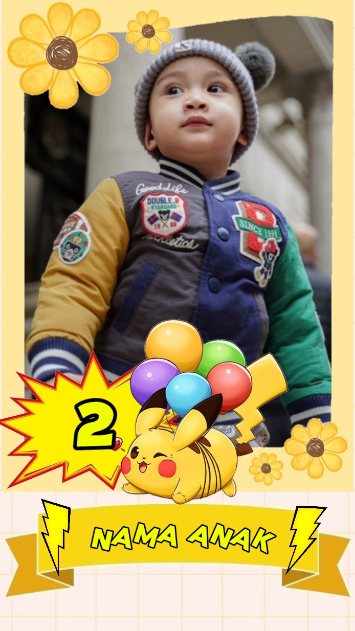 birthday 2th pikachu