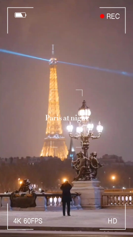 Paris at night 