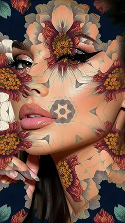 Floral Mirror Magic