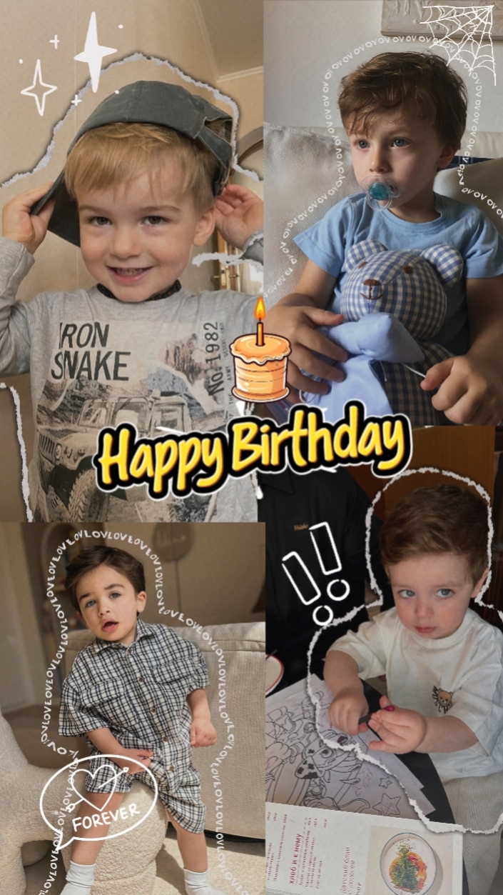 Aniversário meu filho