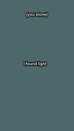 when I found you