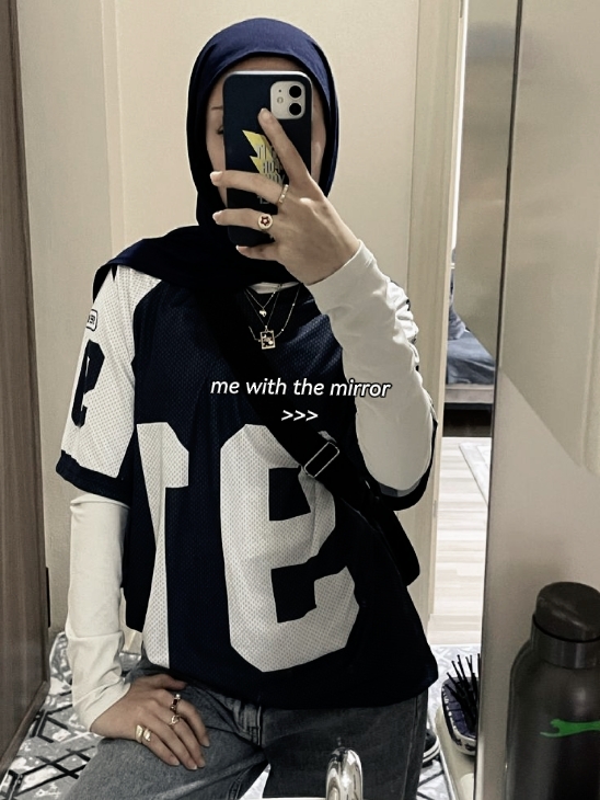 Yo con el espejo
