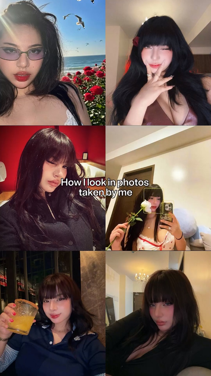 How I look in photos