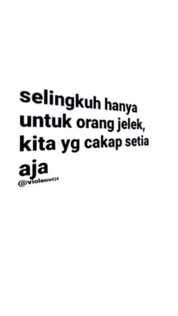 selingkuh hanya untk