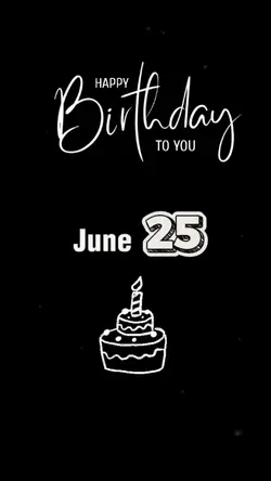 HBD 25 JUNE 2026