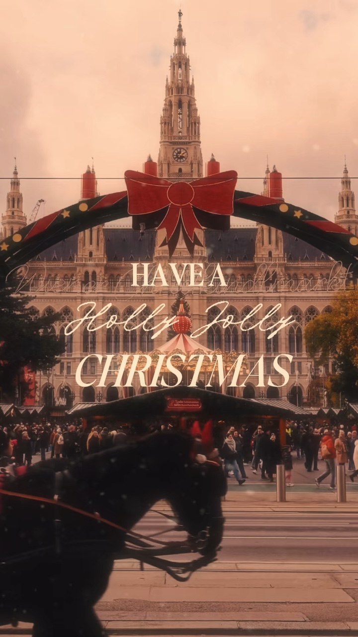 크리스마스 분위기 🎄❄️🕯️