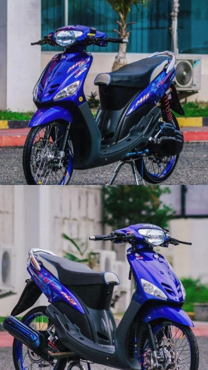 2 foto motor kece 