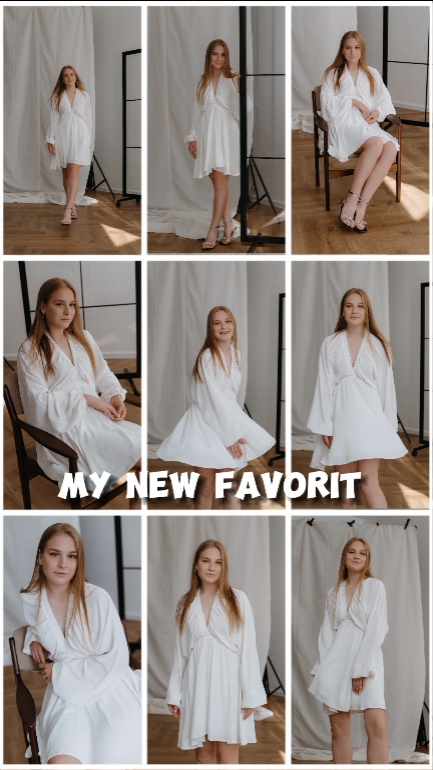 Clothing Product Display TikTok Style 