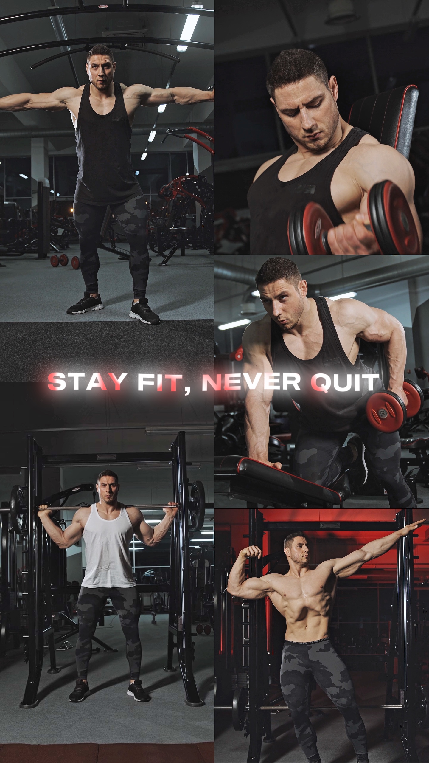 Stay fit never quit