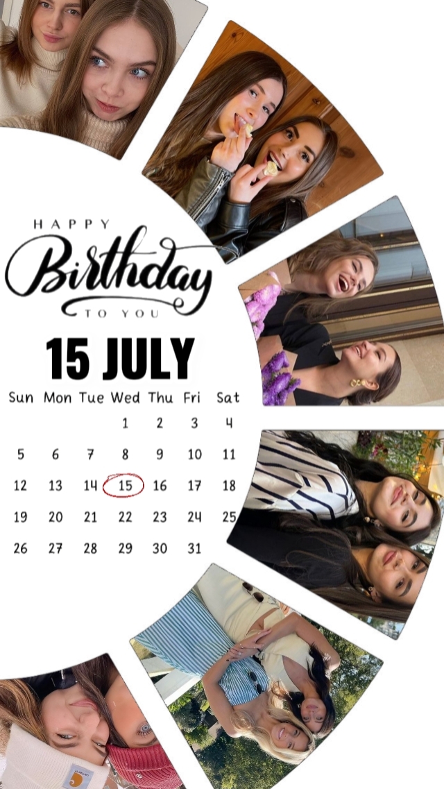 BDAY SISTER 15 july