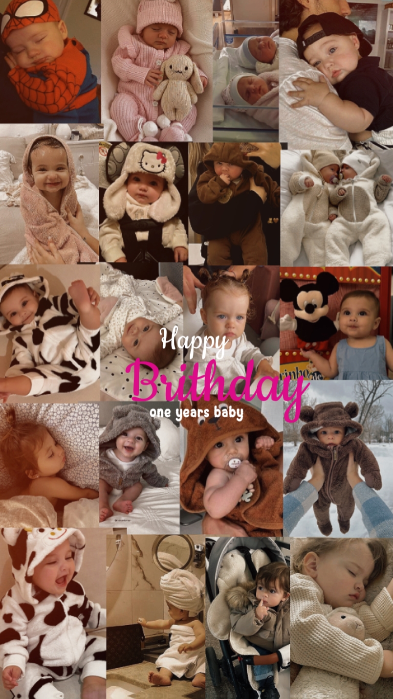 Joyeux anniversaire bébé