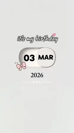 Birthday March 3
