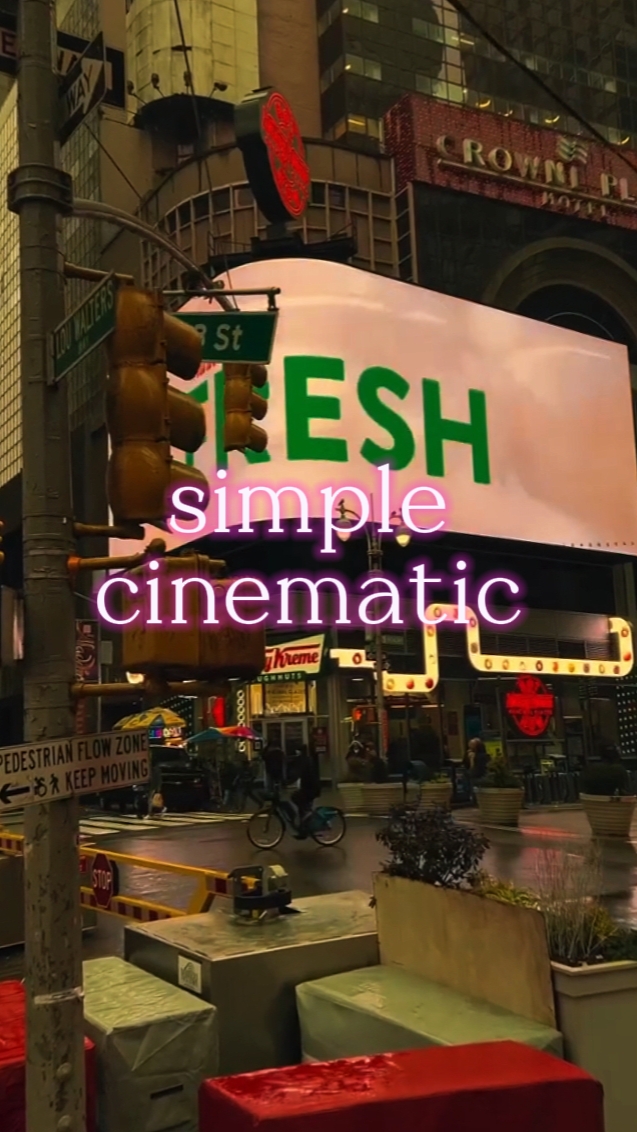 Cinematográfico simples 