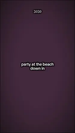 party at the beach