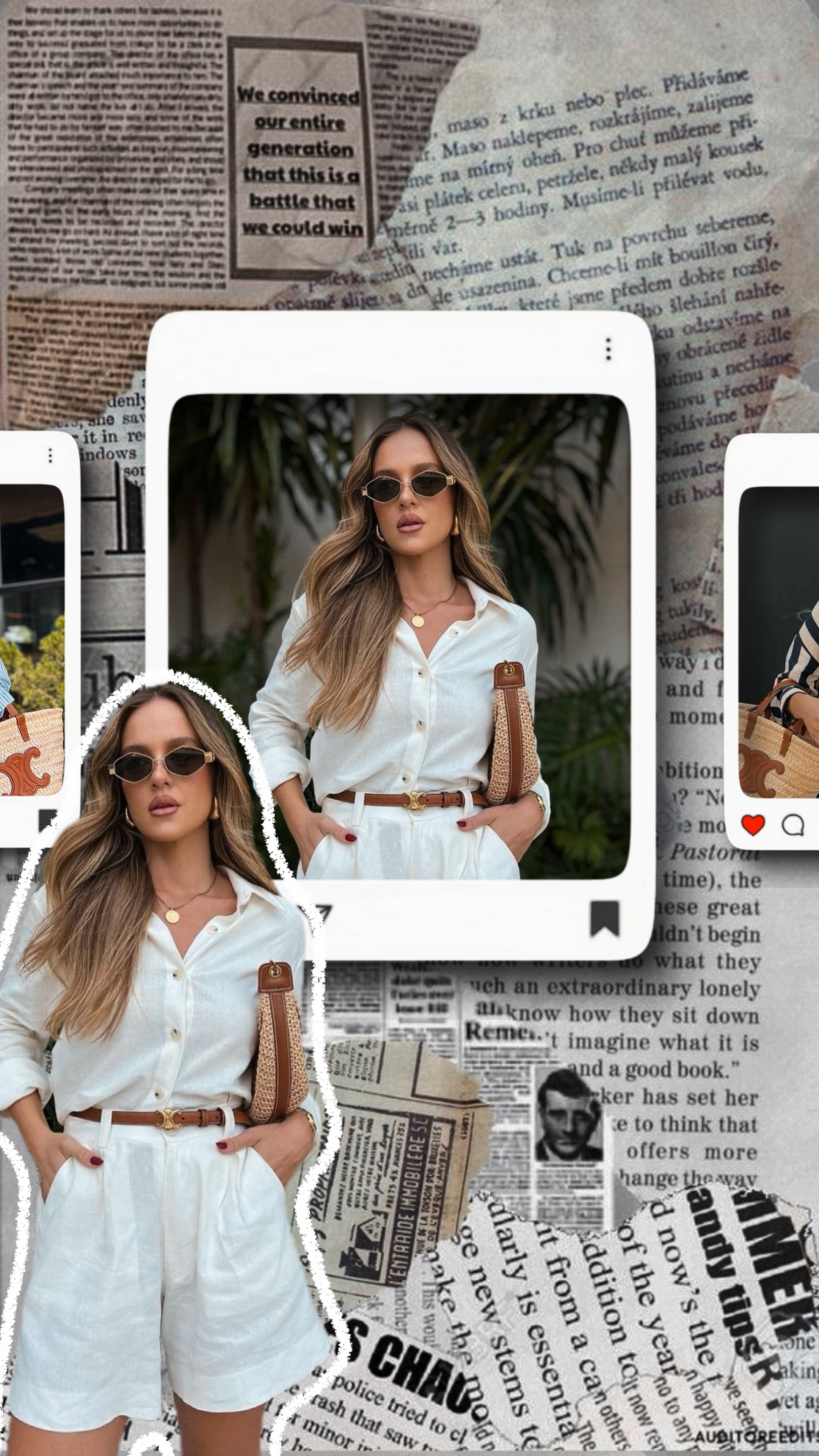 Moda de moldura ig