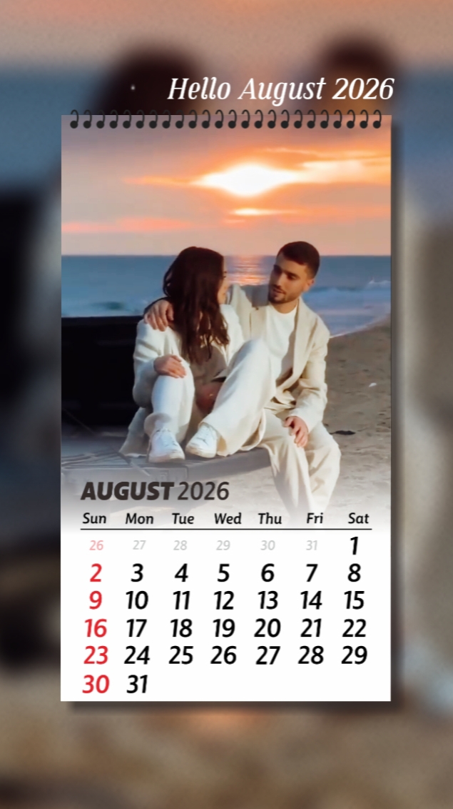 Kalender Agustus 2026
