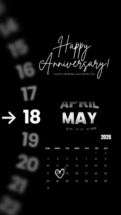 ANNIVERSARY 18 MAY