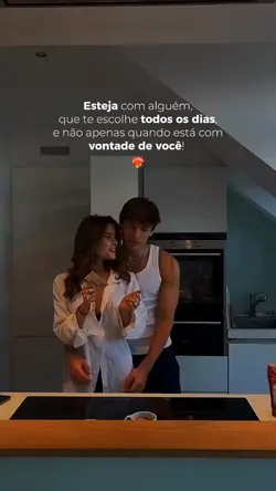 Esteja com alguém…