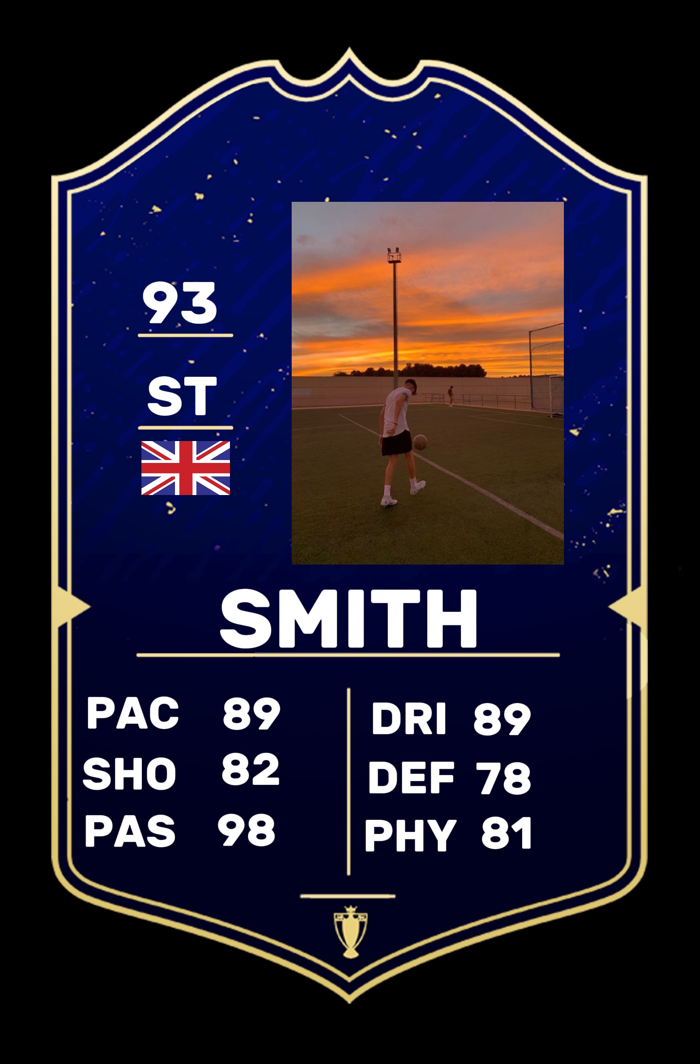 Template Kartu FIFA 