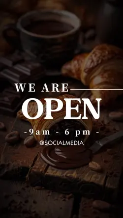We Are Open
