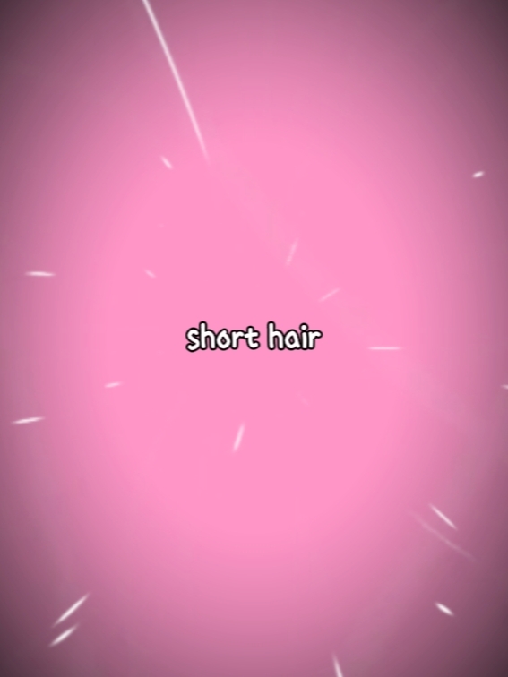 short hair & long