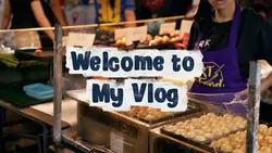 WELCOME TO MY VLOG