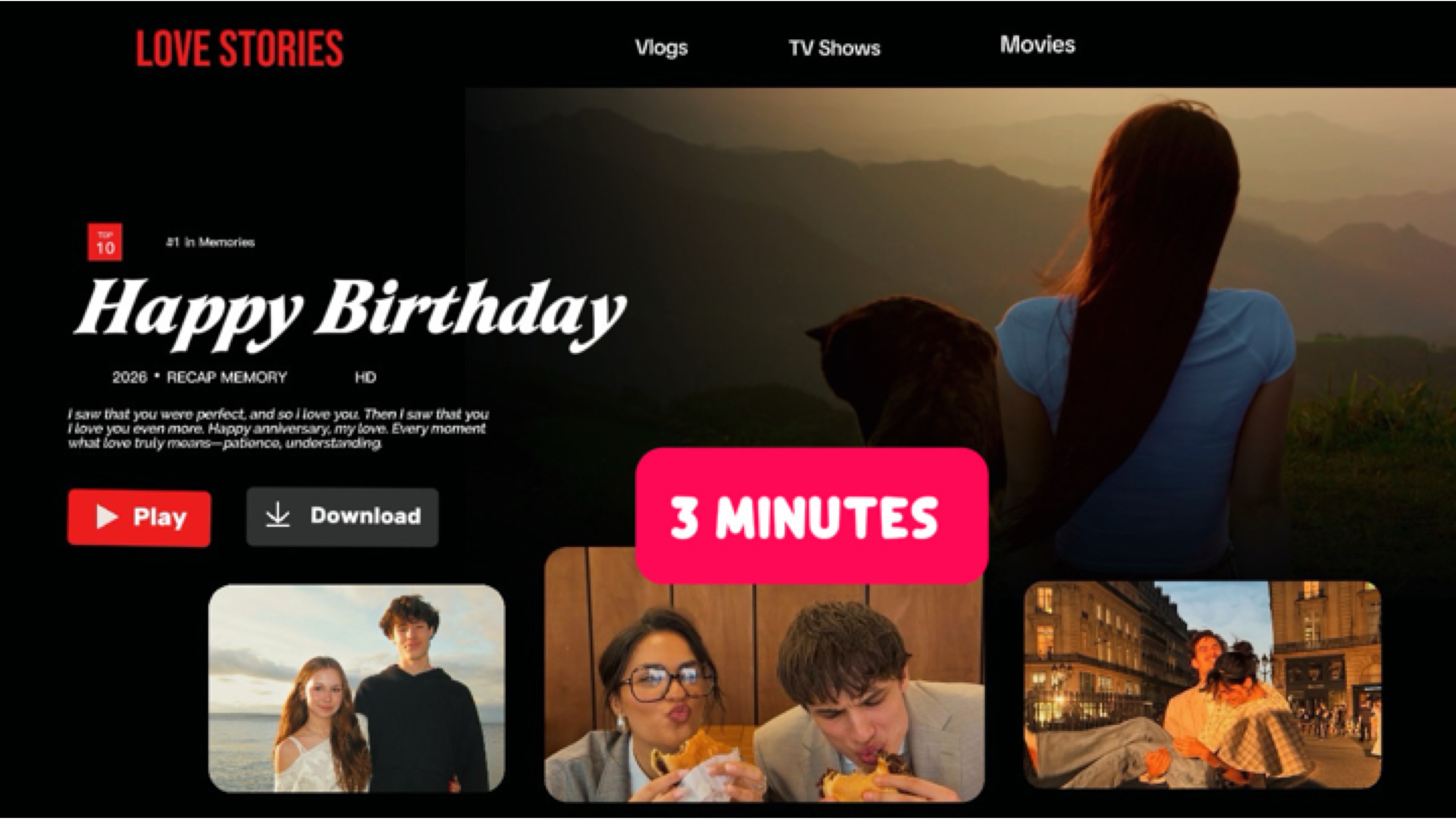 NETFLIX | 3 MINUTES 