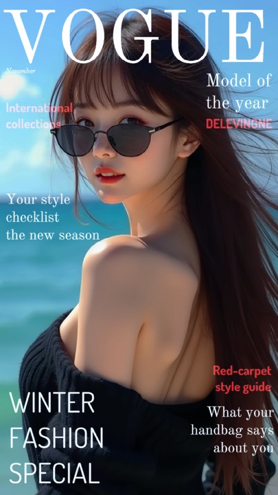 Portada de la revista VOGUE