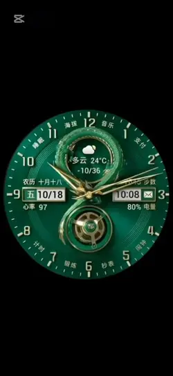 Clock wallpaper