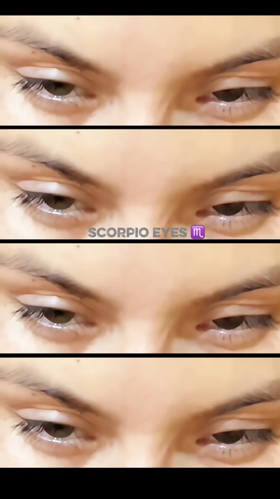 Scorpio eyes ♏️