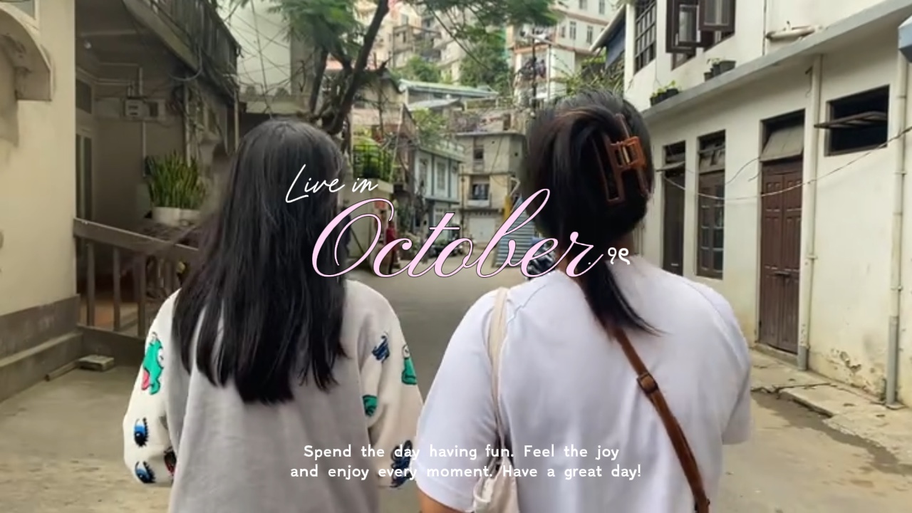 vivre en octobre!