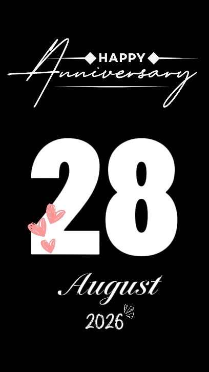 ANNIVERSARY 28 AUG
