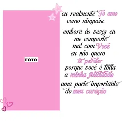eu realmente te amo 