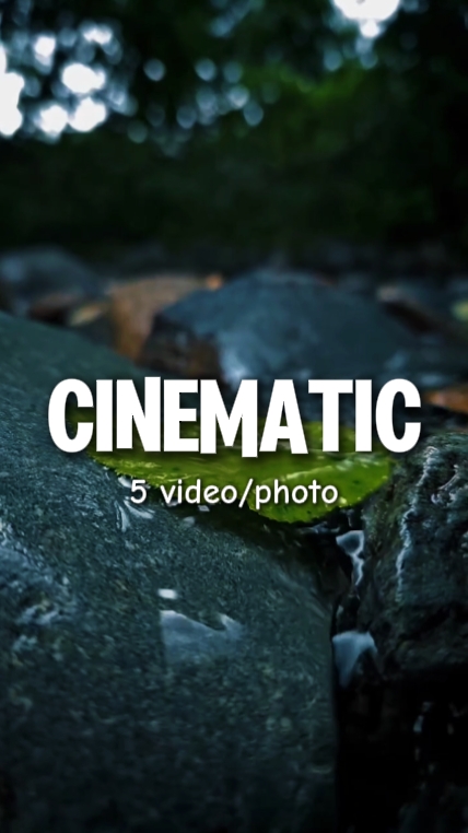 Vídeo cinematográfico 5 