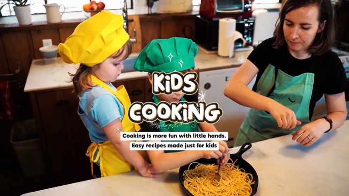 Kids cooking