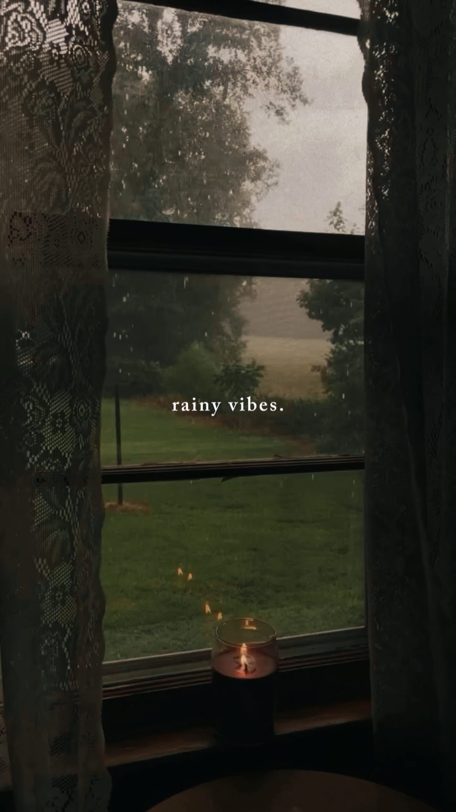 Rainy vibes