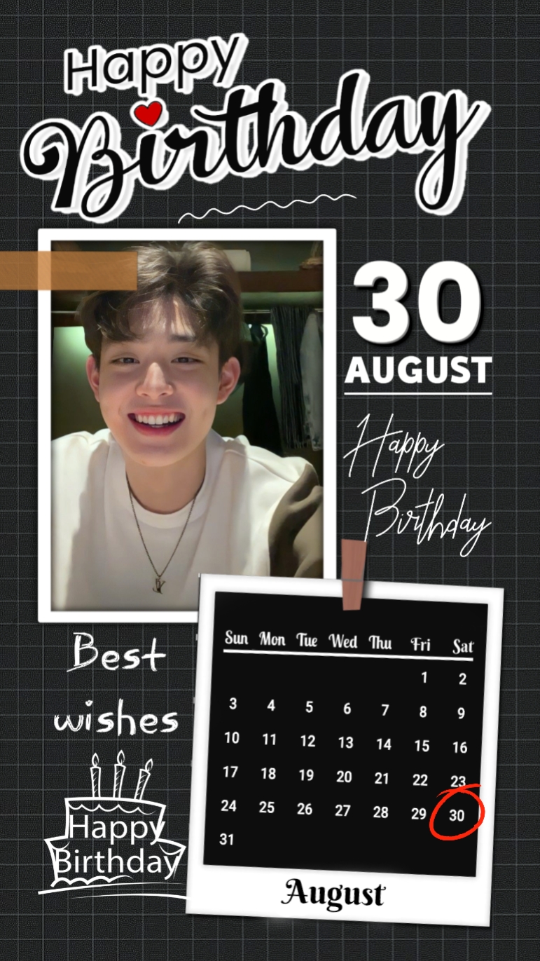 30 AUGUST HBD AESTH