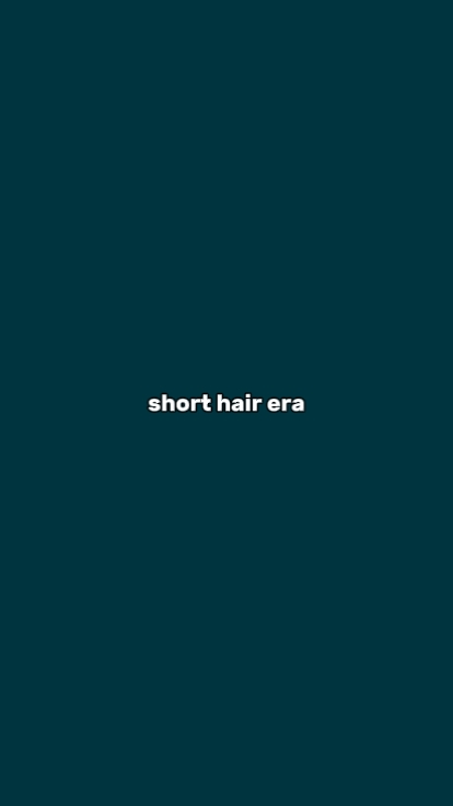 short hair era